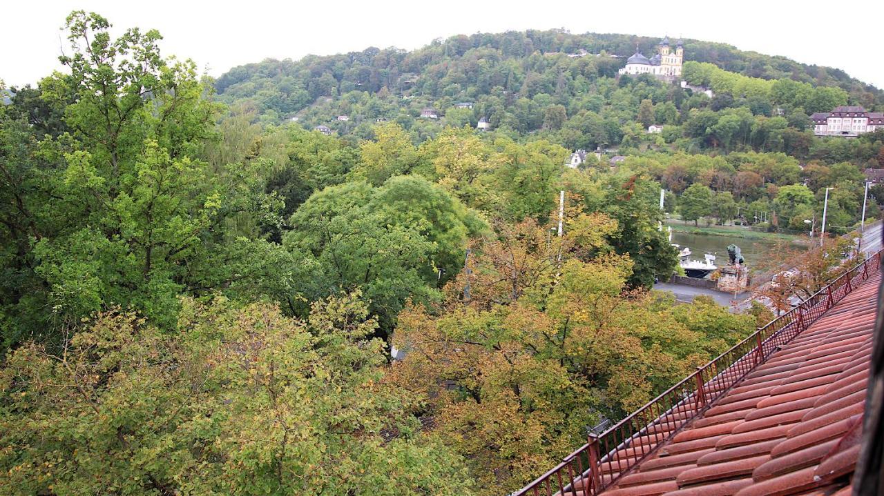 Zentrale Stadtwohnung - Direkt Am Main, Park-Ausblick 维尔茨堡 外观 照片